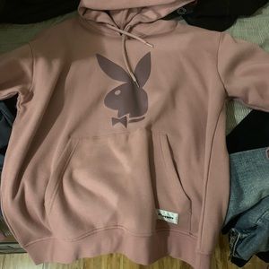 Pink L sweater playboy